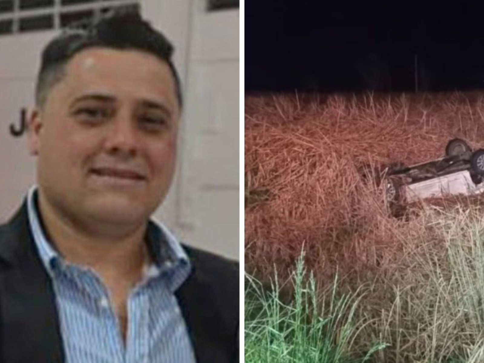 murió un conocido empresario automotor de 9 de Julio tras volcar con su camioneta