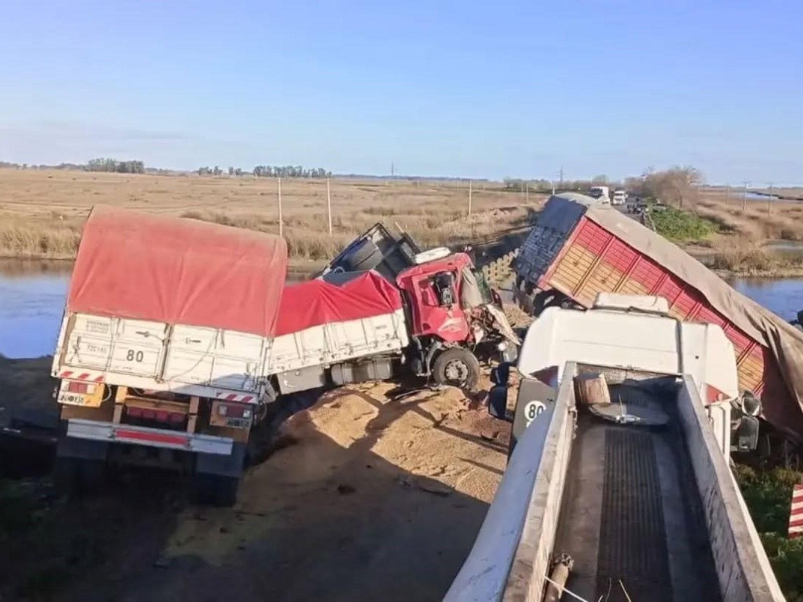 un chofer paró para cederle el paso a otro porque no había lugar para los dos y ocurrió una tragedia
