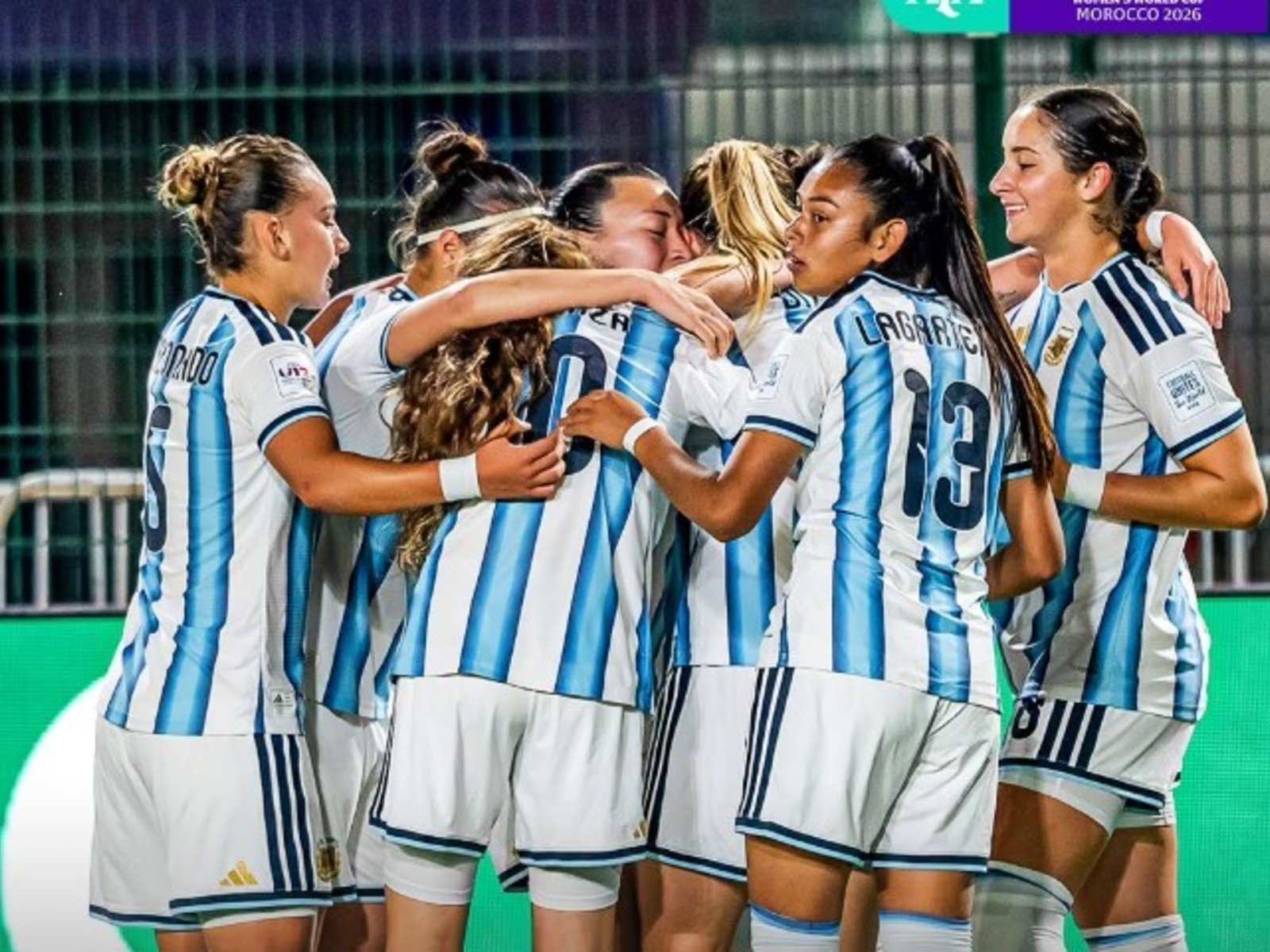 Argentina goleó a Marruecos y se metió en los octavos de final del Mundial Sub-17 femenino