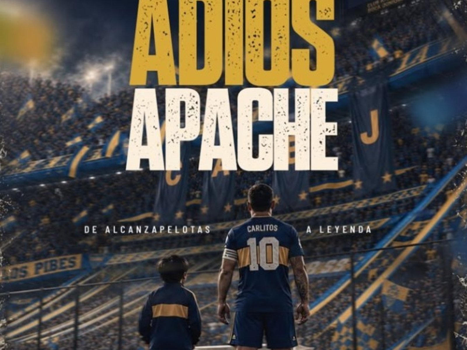 Carlos Tevez anunció su partido homenaje con la camiseta de Boca y en la Bombonera: "Adiós Apache"