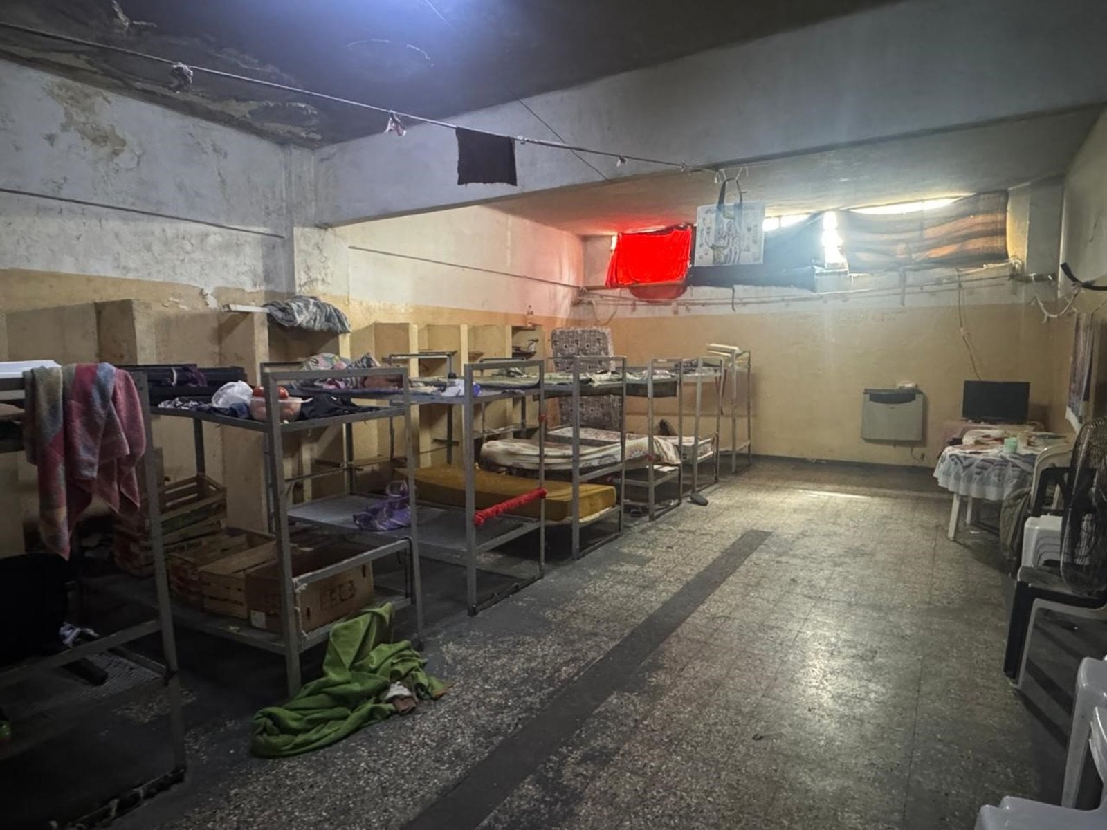 Cómo quedaron los pabellones tras los primeros traslados de presos desde el penal de Devoto al de Marcos Paz