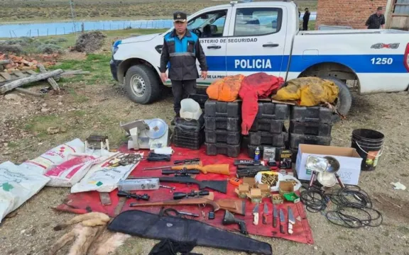 Desarticulan una red clandestina de caza furtiva con más de 1.000 guanacos faenados