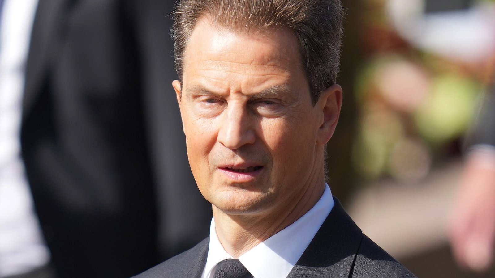 El príncipe heredero de Liechtenstein atiende el funeral del Rey Harald V de Noruega, en septiembre.