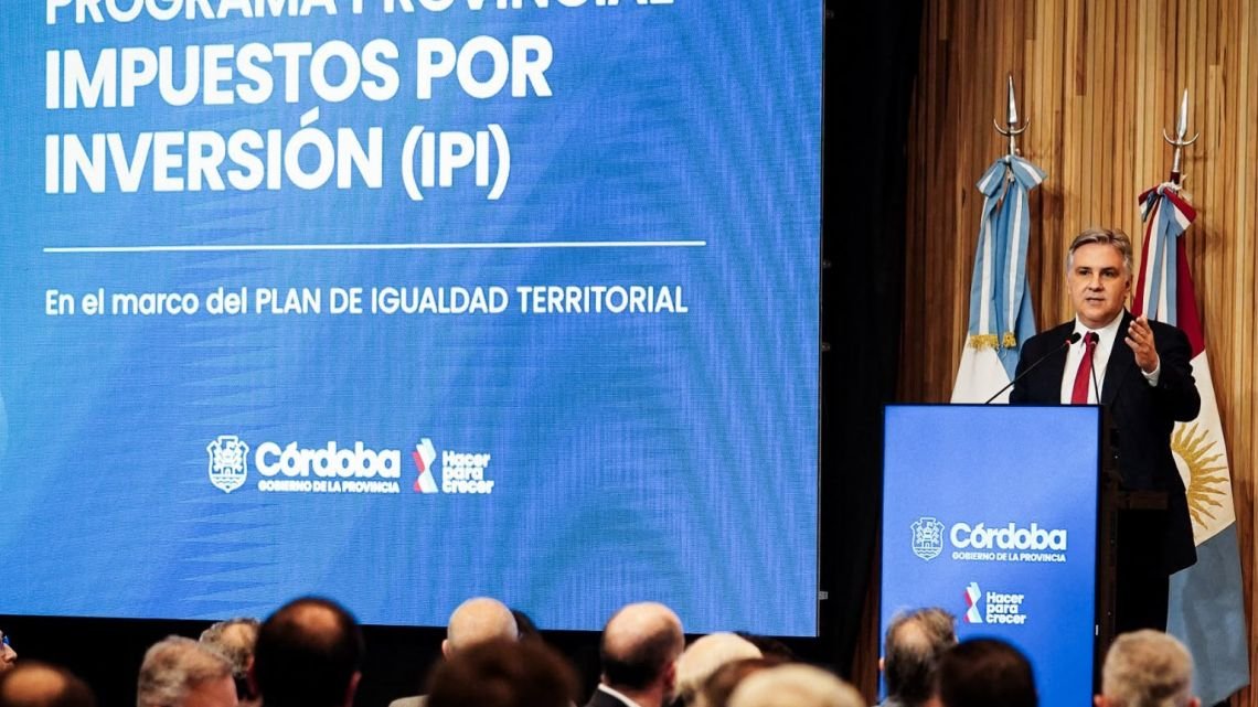 Llaryora presentó $240.500 millones en inversiones privadas para generar 3.000 empleos en el interior cordobés