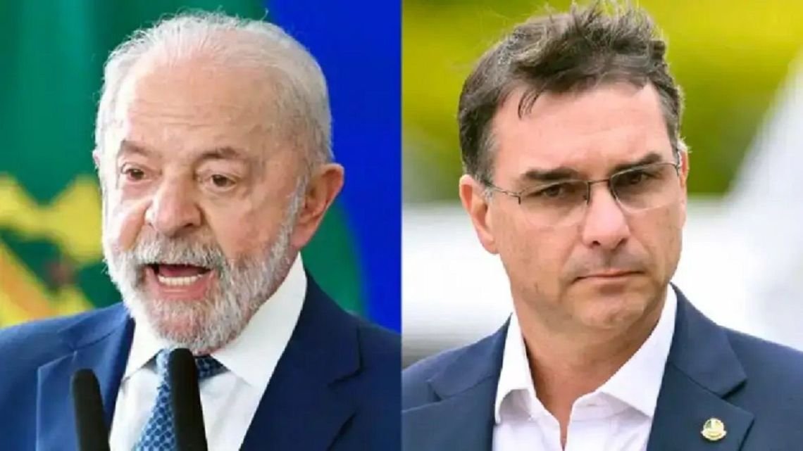 Lula y Flávio Bolsonaro se enfrentan en un primer debate fundamental con vistas al balotaje