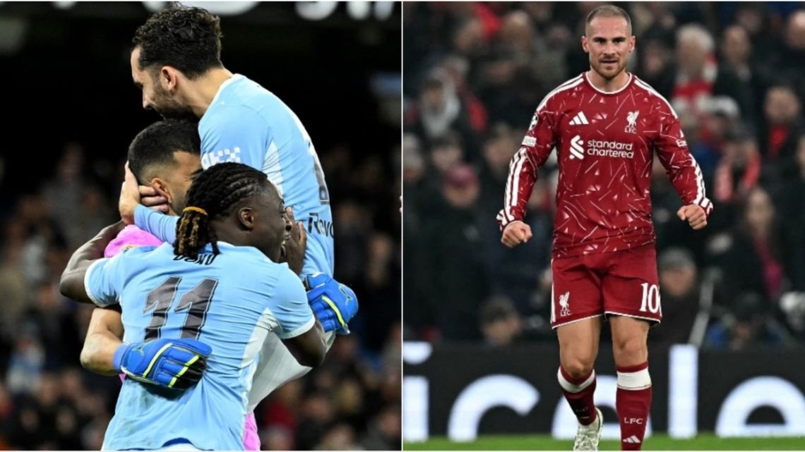 Manchester City y Liverpool cumplieron en la Carabao Cup, pero el Chelsea siguió los pasos del Arsenal y quedó eliminado