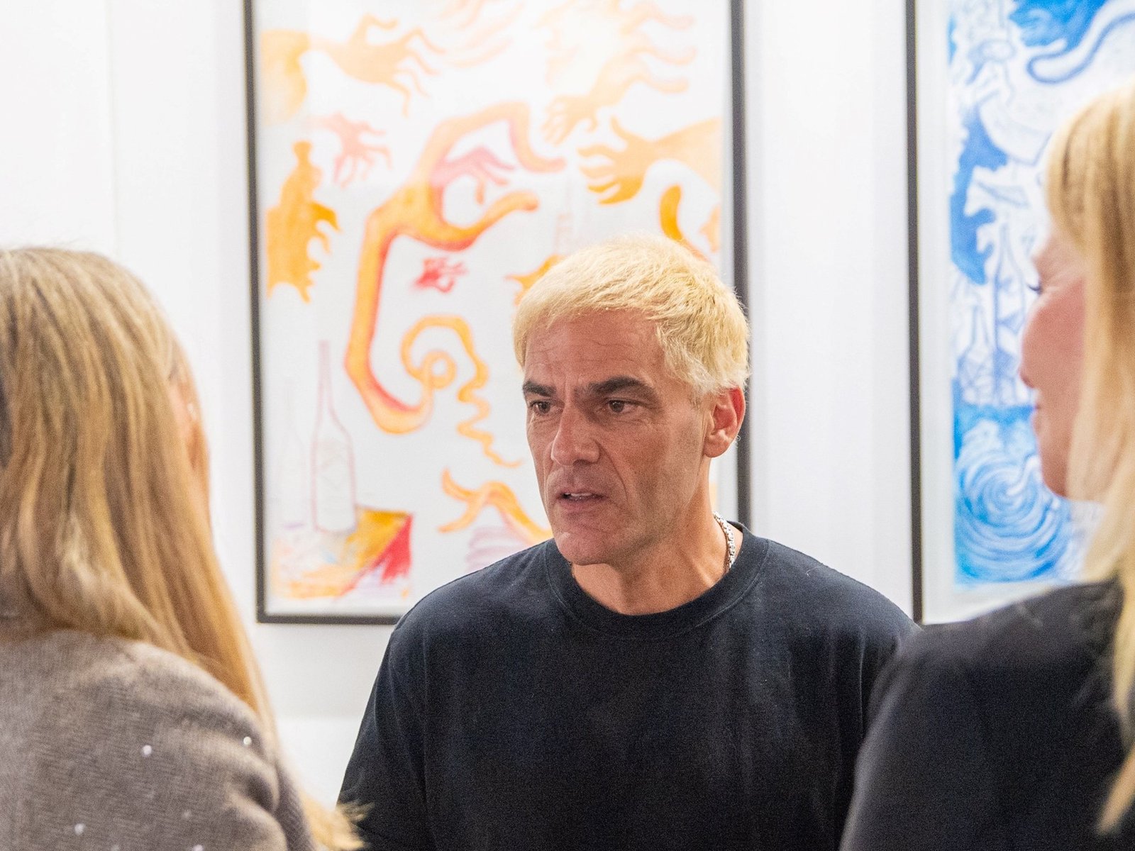 Matías Duville y su primera obra en ingresar a la colección de Bellas Artes