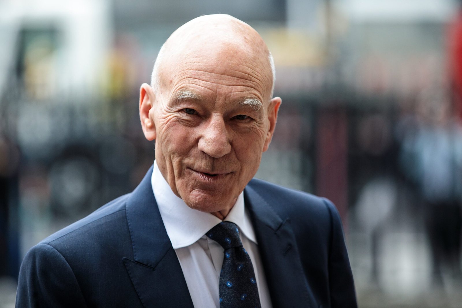 Patrick Stewart, en Londres en 2018.