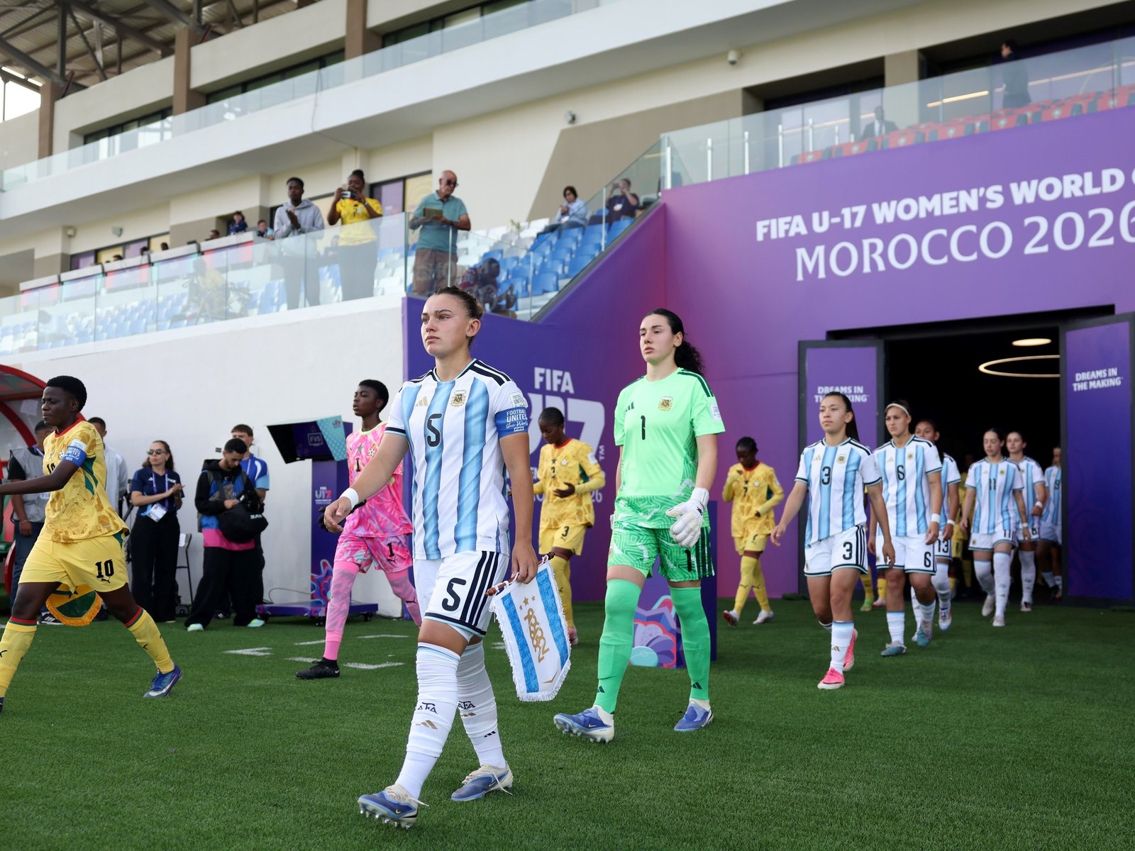 Mundial Femenino Sub 17: buen ambiente, comodidad y las selecciones de Sudamérica dejando su marca :: Olé