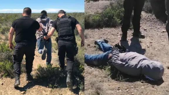 Tras una intensa persecución en Ruta 3 detuvieron a un hombre y recuperaron una camioneta robada