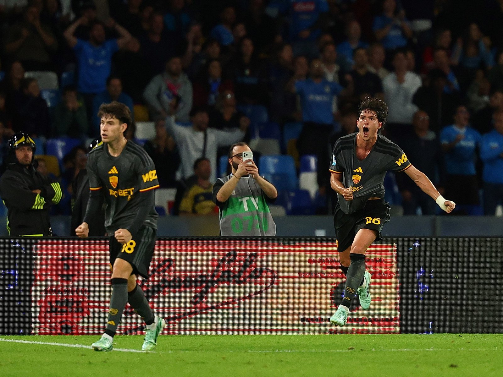 doblete de Balerdi y gol de Soulé en el 3-3 ante el Napoli