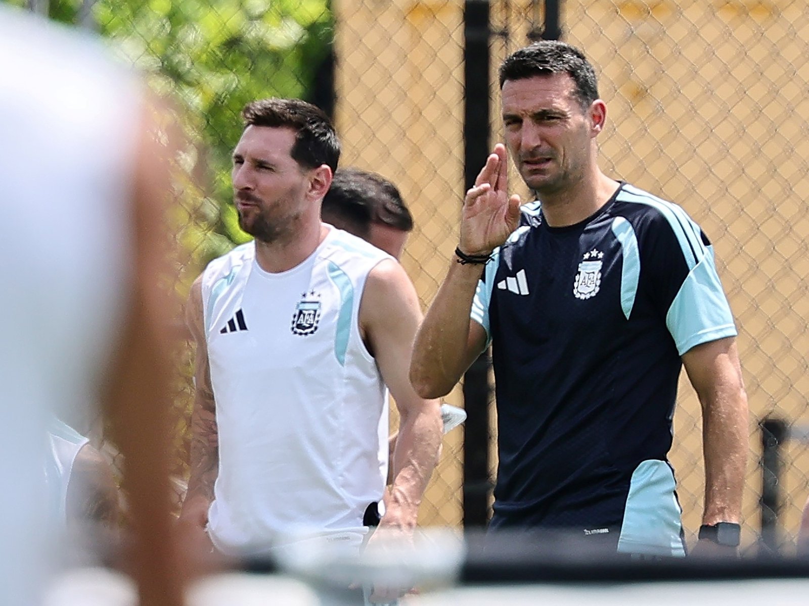 el mensaje de apoyo de la Selección, en las horas más difíciles del técnico argentino