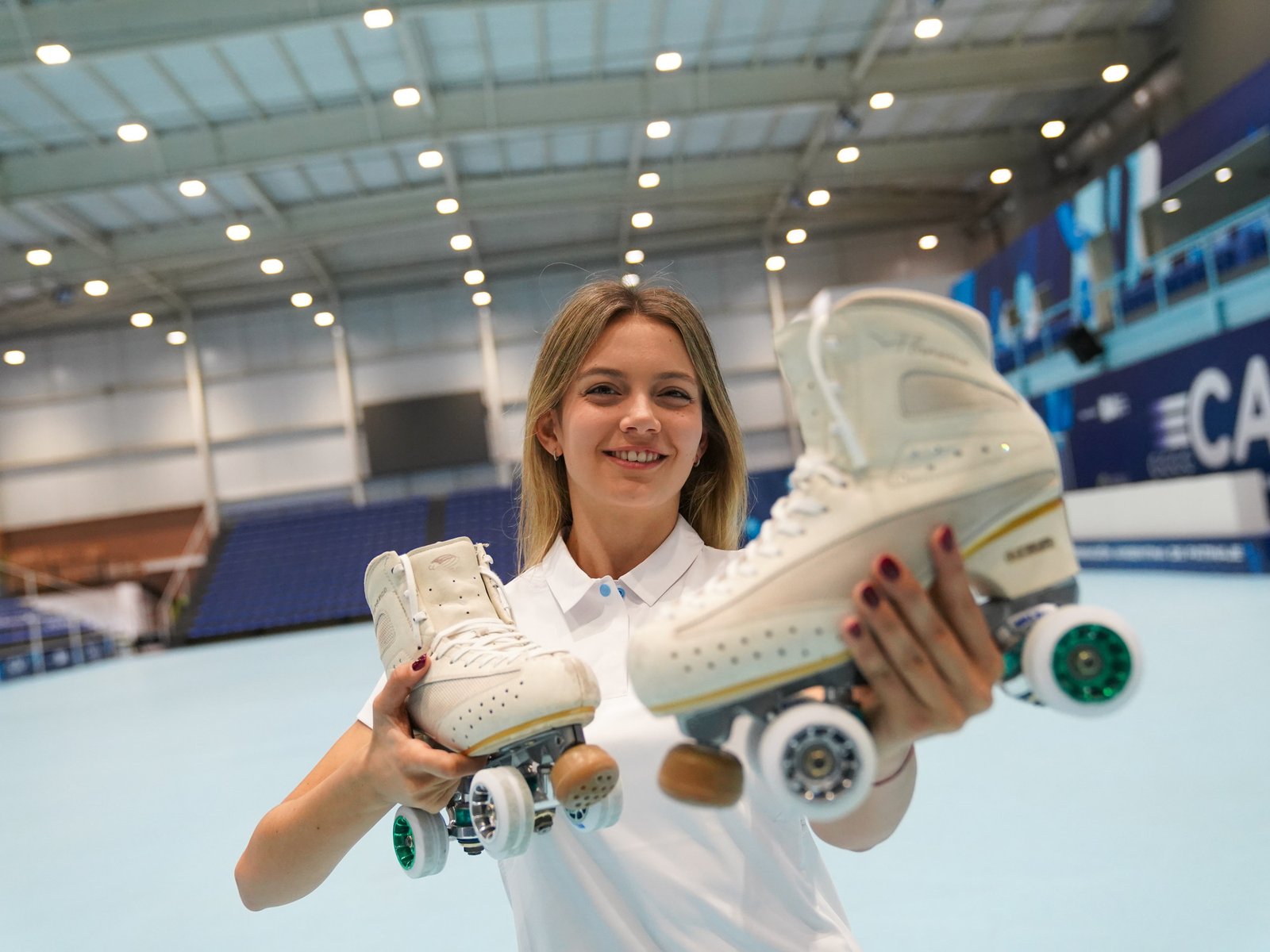 la historia de Delfina Veljanovich, la patinadora argentina que combina el alto rendimiento con Ingeniería en la UBA