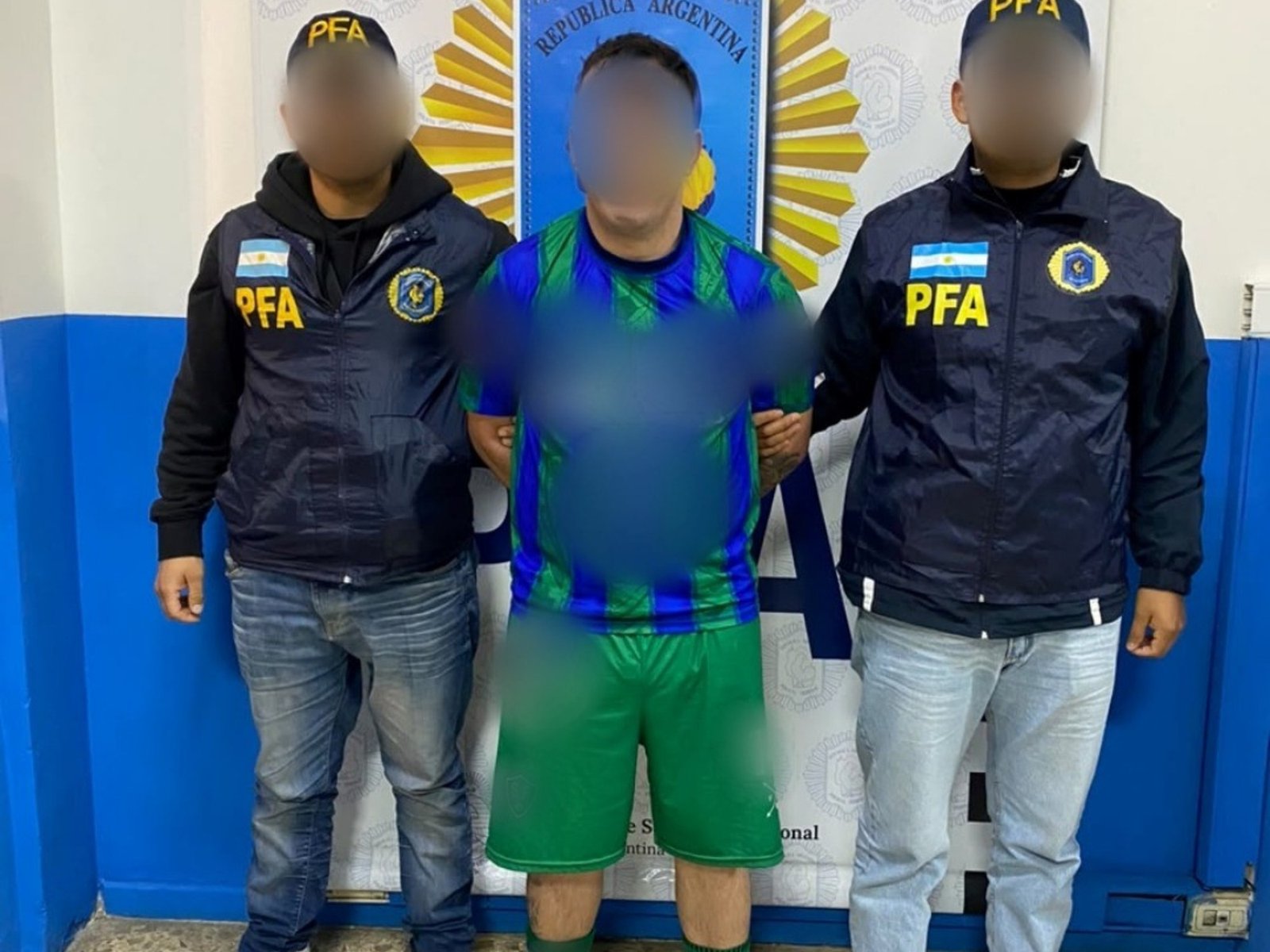 lo detuvieron cuando jugaba un torneo amateur de futsal